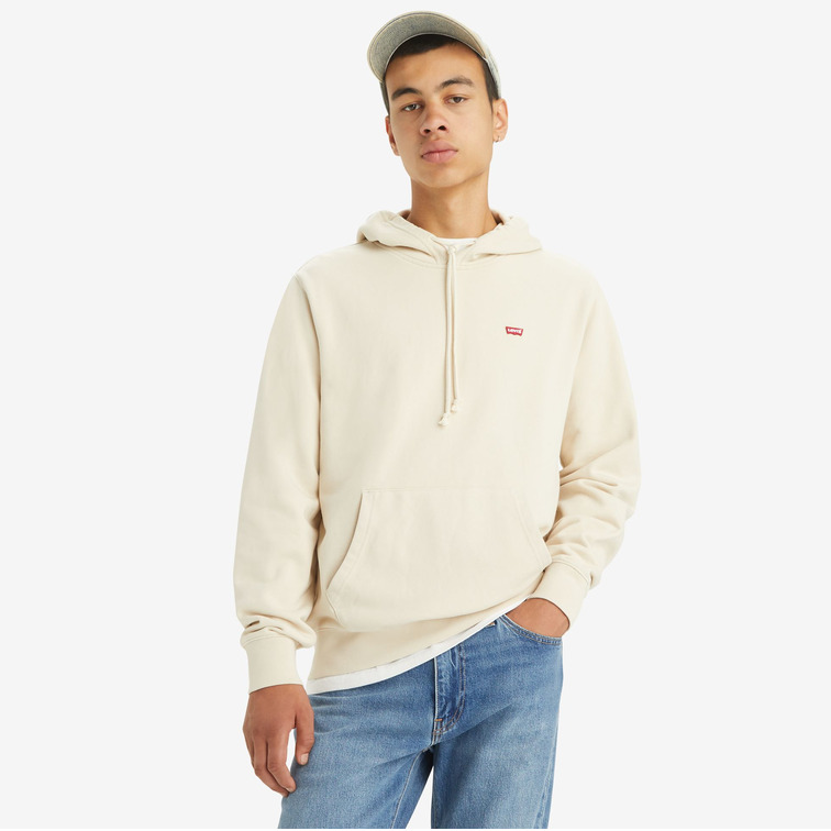 sweat-shirt homme  levis the original hm hoodie fog