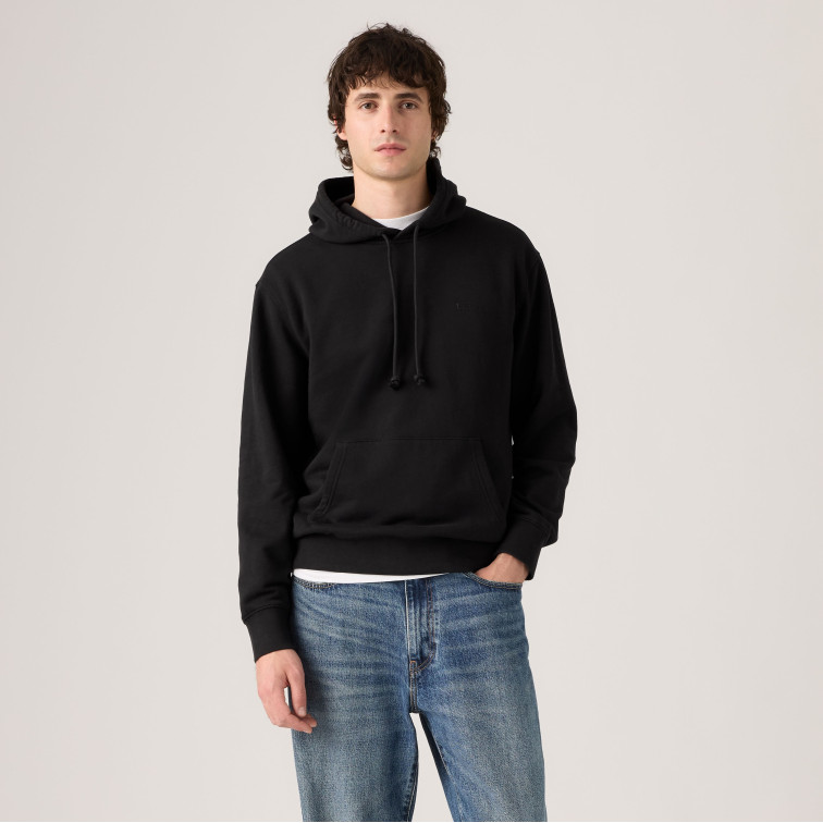 sweat-shirt homme  levi's the original hm hoodie mineral