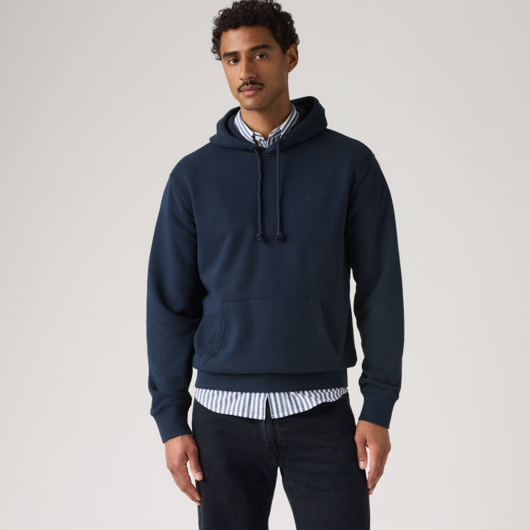 sweat-shirt homme  levi's the original hm hoodie navy bl