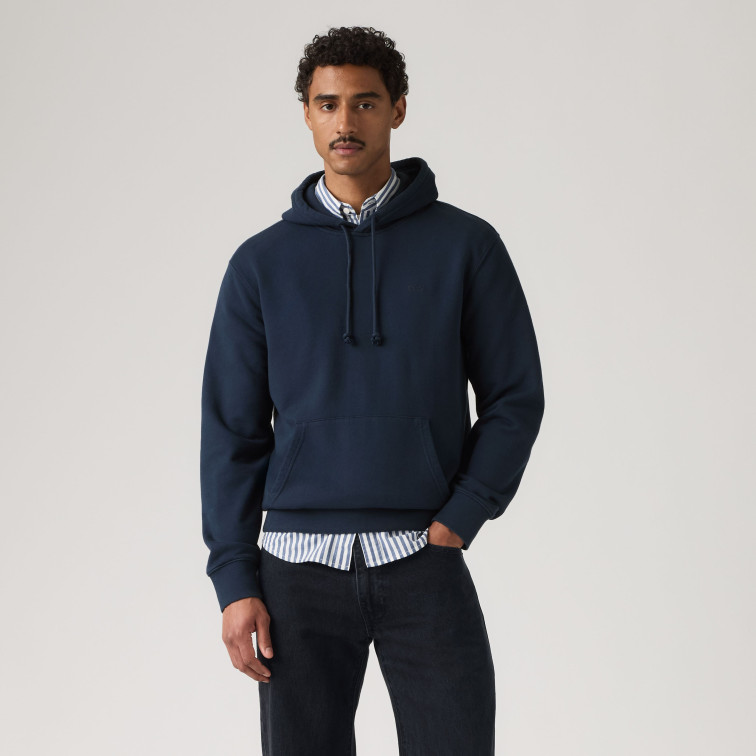 sweat-shirt homme  levi's the original hm hoodie navy bl