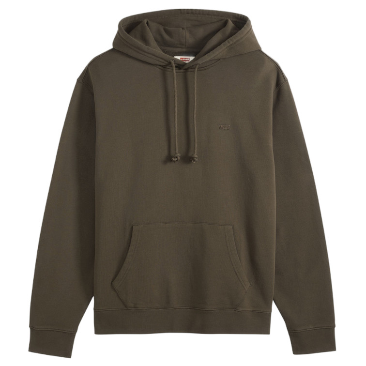 sweat-shirt homme  levi's the original hm hoodie coffee