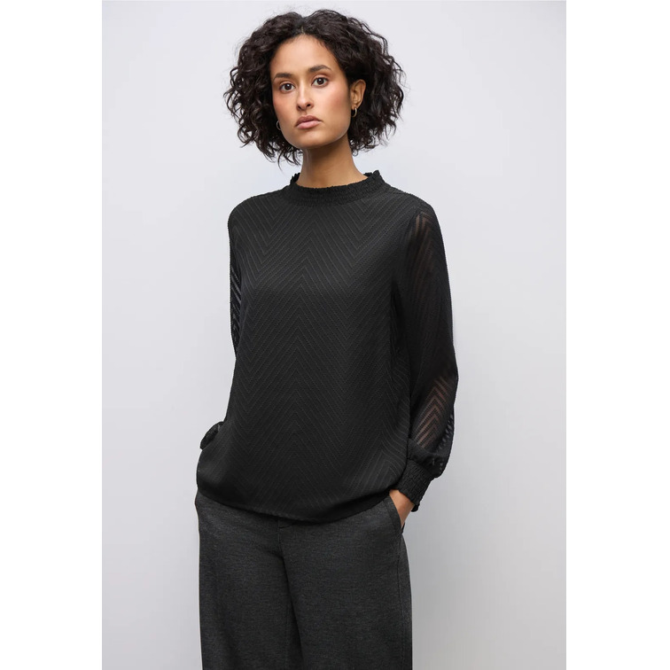 t-shirt femme  street dobby chiffon