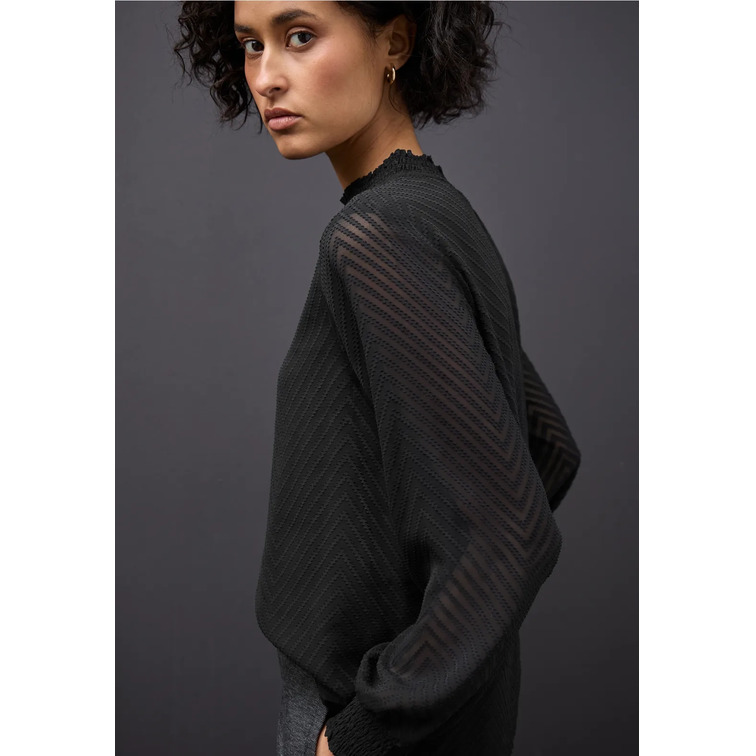 t-shirt femme  street dobby chiffon