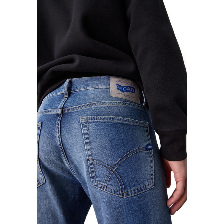 jeans homme  gas albert simple rev