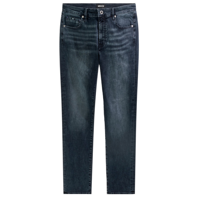 jeans homme  gas sax zip rev