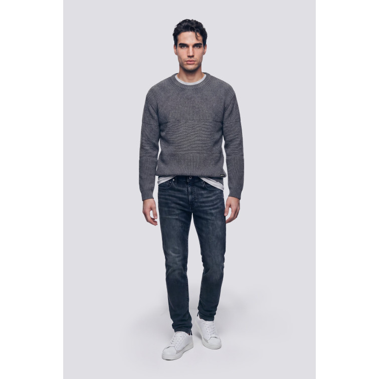 jeans homme  gas sax zip rev