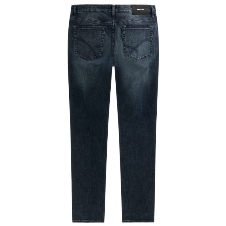 jeans homme  gas sax zip rev