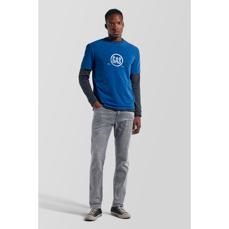 jeans homme  gas albert simple rev