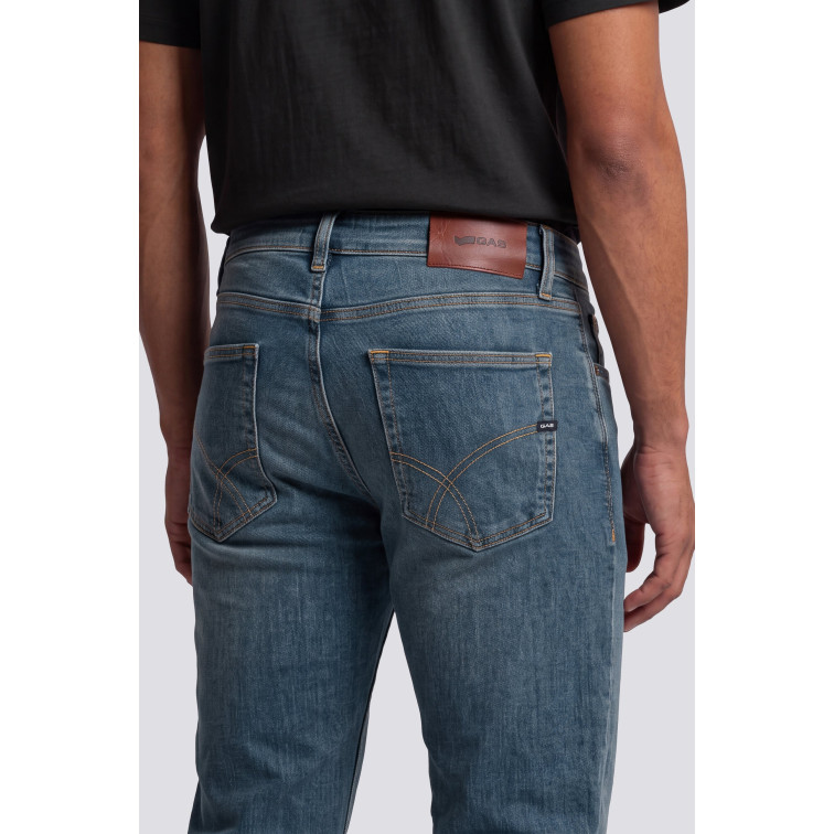 jeans homme  gas albert simple rev