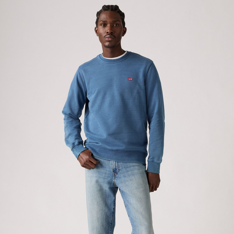 sweat-shirt homme  levi's the original hm crew true indi