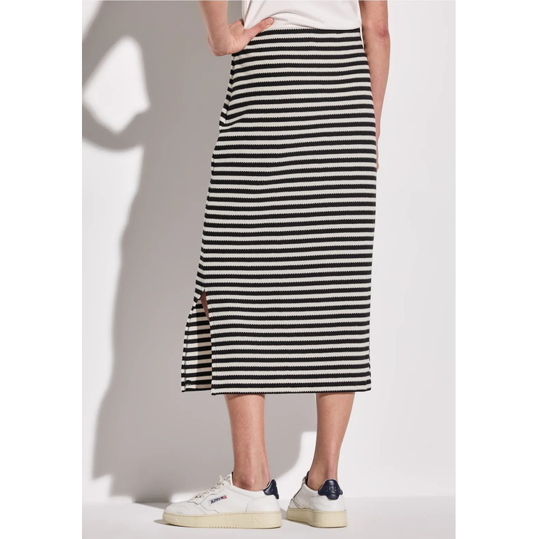 robe femme  street style pepica fake knit_striped