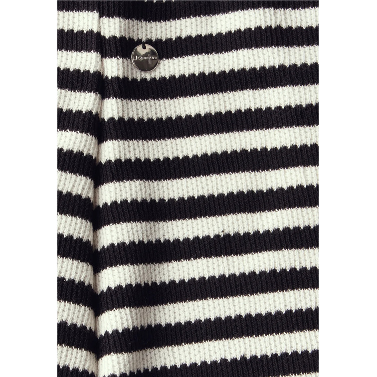 robe femme  street style pepica fake knit_striped