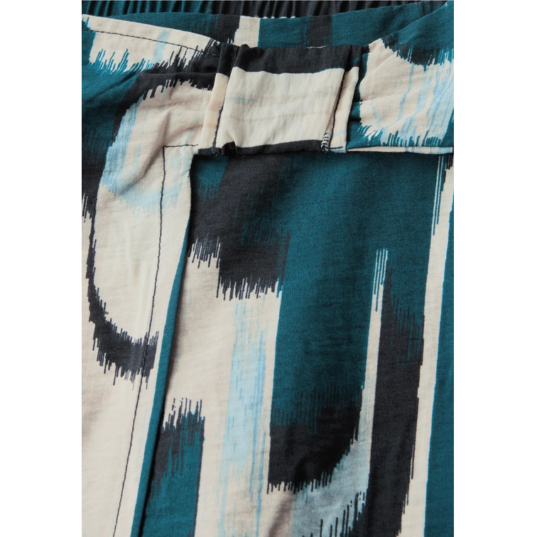 robe femme  street viscose wrap skirt_print