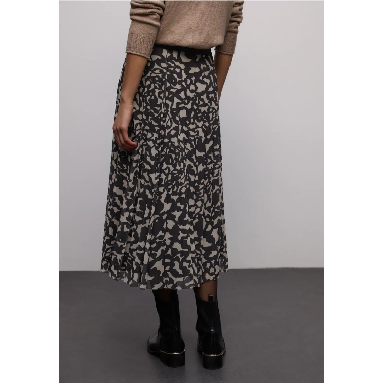 robe femme  street mesh plissée skirt_print