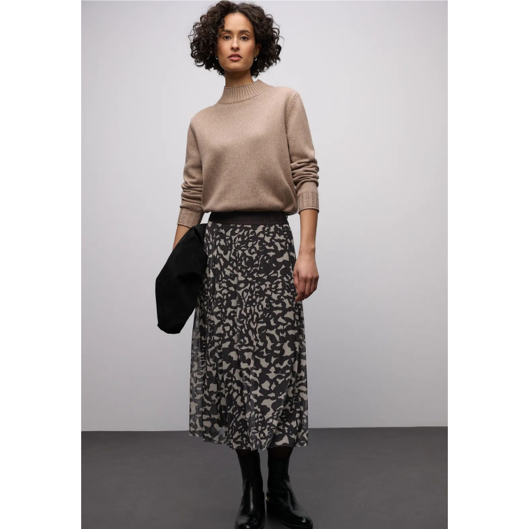 robe femme  street mesh plissée skirt_print