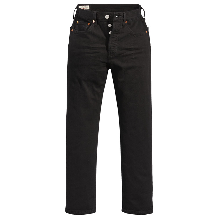 jeans femme  levis 501 crop black sprout