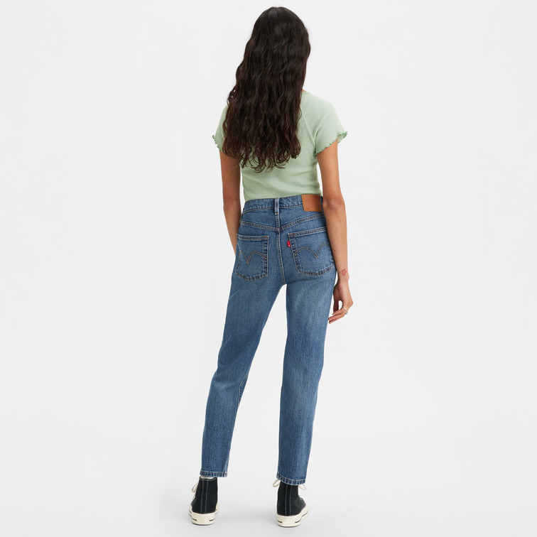 jeans femme  levis 501 crop stand off