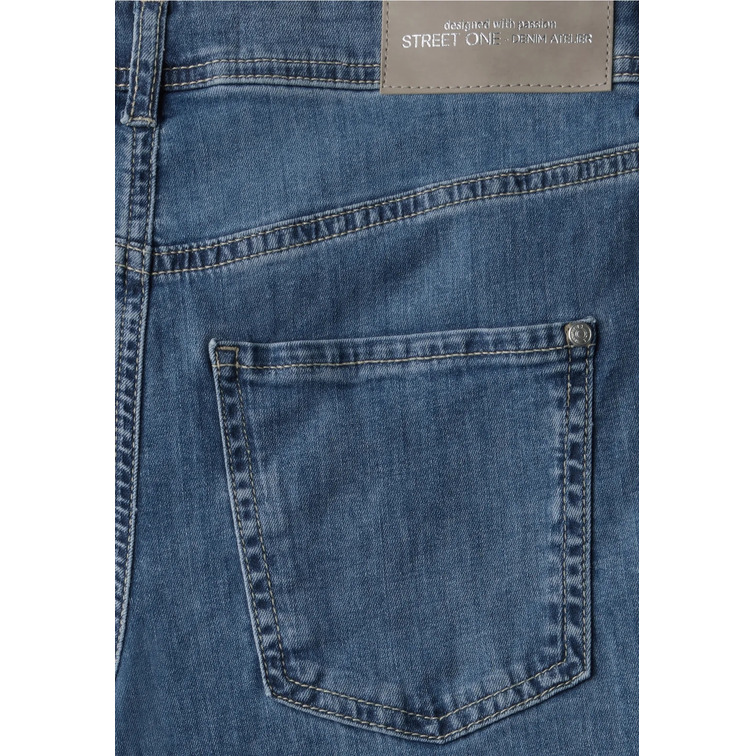pantalon femme  street style denim-wide leg,loosefit,
