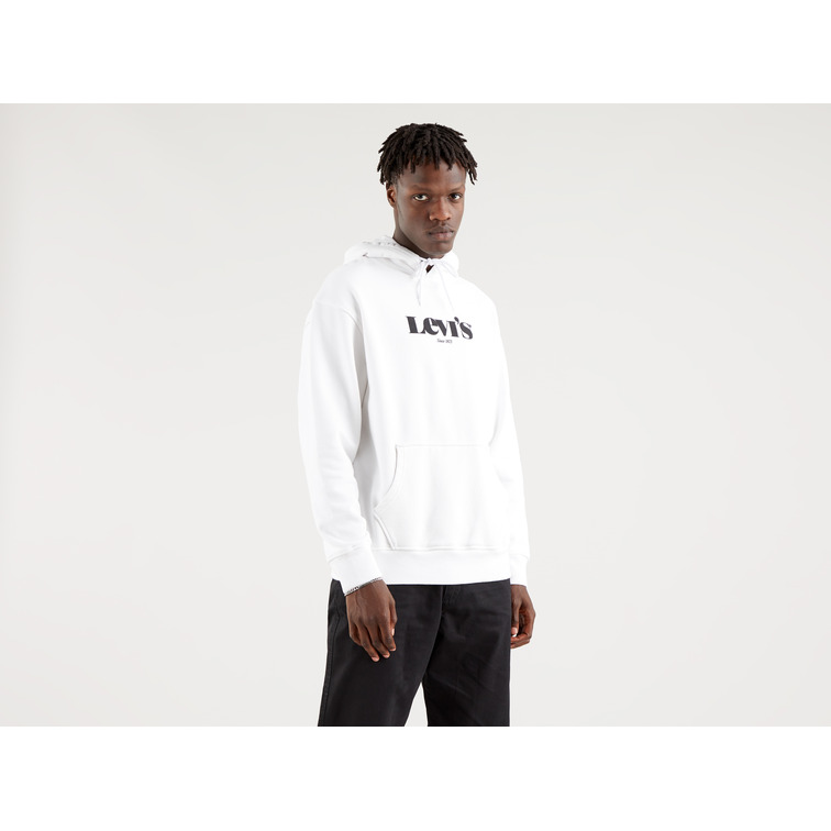 sweat-shirt homme  levis t2 relaxed graphic po mv logo