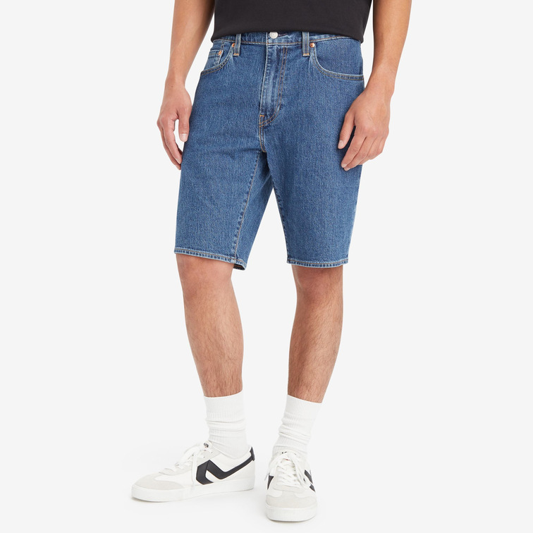 le short homme  levis 405 standard shorts blue core