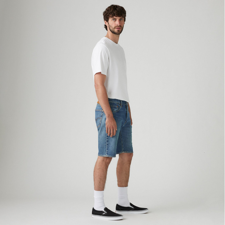 le short homme  levi's 405 standard shorts med indigo
