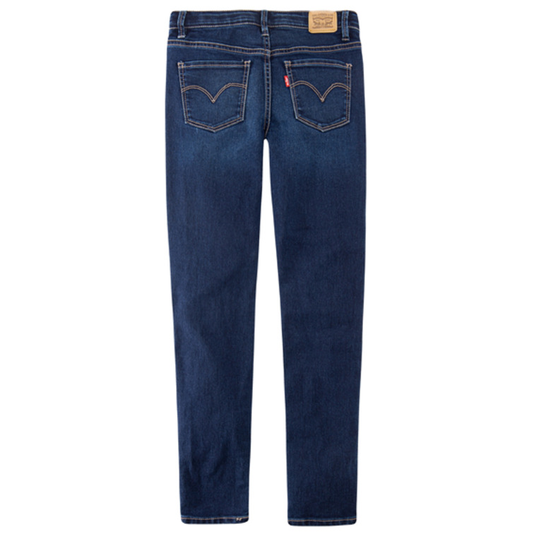 jeans fille  levi's junior lvg 710 super skinny jean