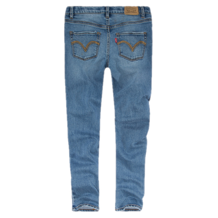 jeans fille  levi's junior 710 super skinn