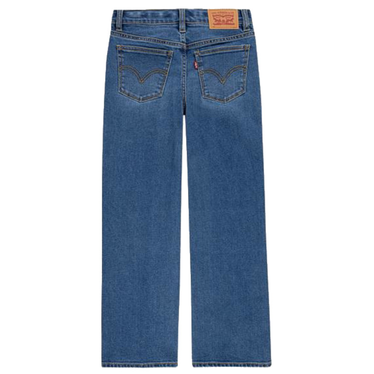 jeans fille  levi's lvg wide leg jeans