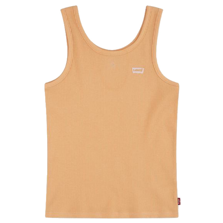 t-shirt fille  levi's lvg meet and greet ribbed tank