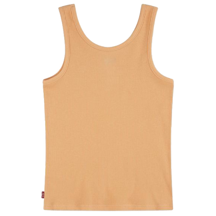 t-shirt fille  levi's lvg meet and greet ribbed tank
