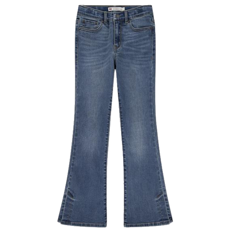 jeans fille  levi's lvg 726 flare w/ side slit