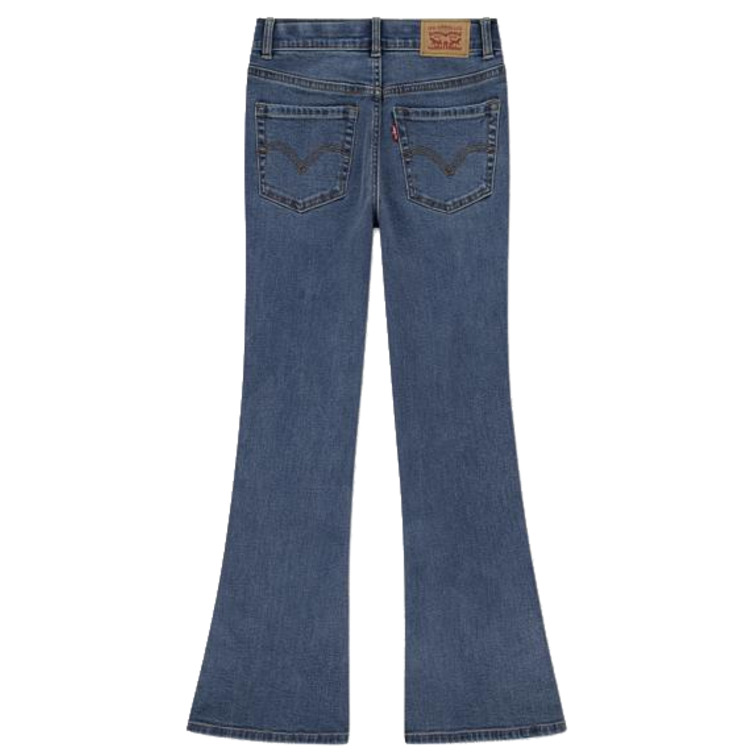 jeans fille  levi's lvg 726 flare w/ side slit