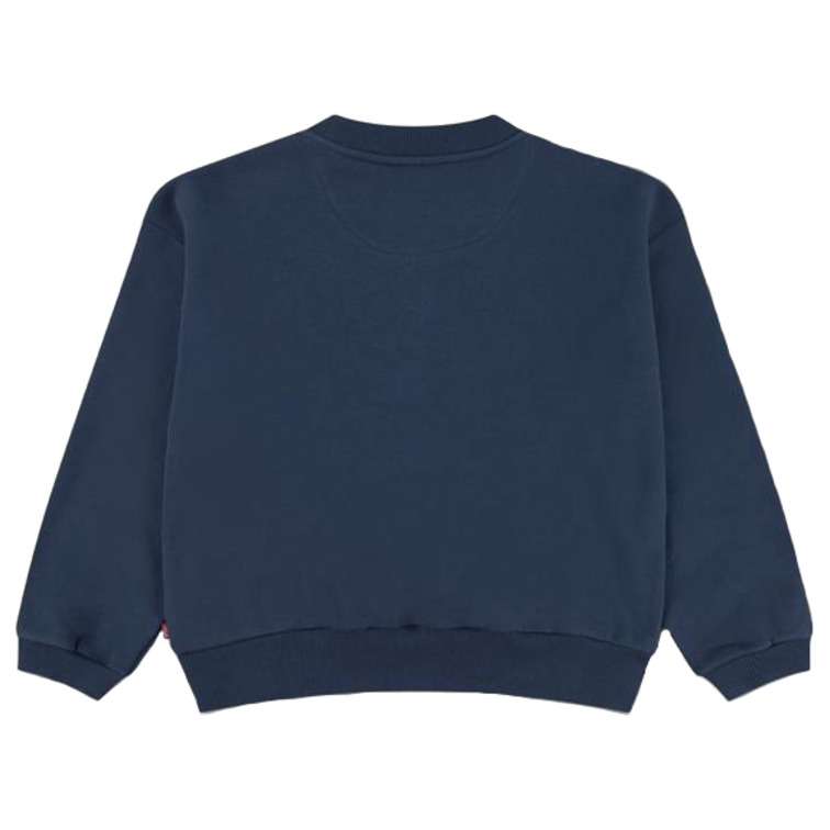 maillot fille  levi's lvg collegiate crew