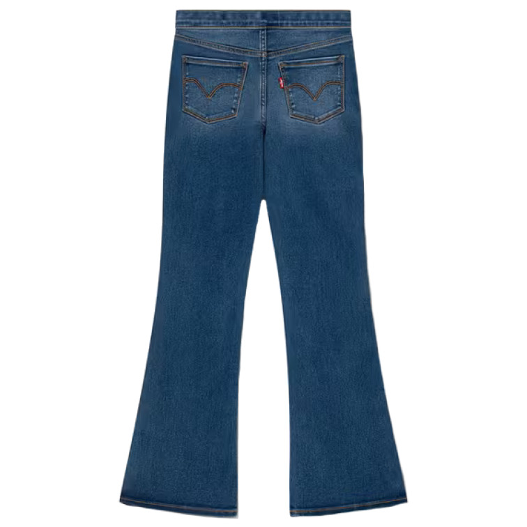 pantalon fille  levi's lvg pull on flare