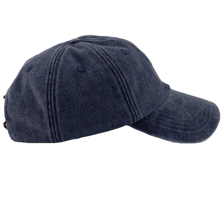 bonnet homme  el ganso gorra algodón lavado marino