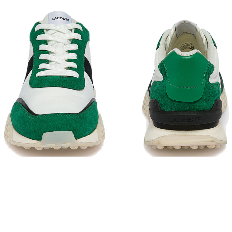 sneakers en tissu avec détails homme lacoste l-spin deluxe