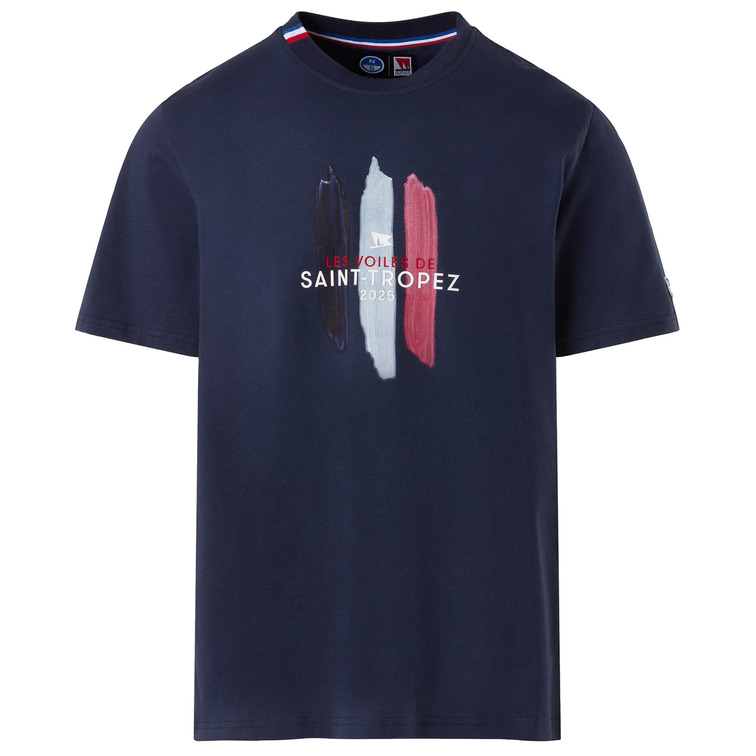t-shirt homme  north sails t shirt s/s w/graphic paint