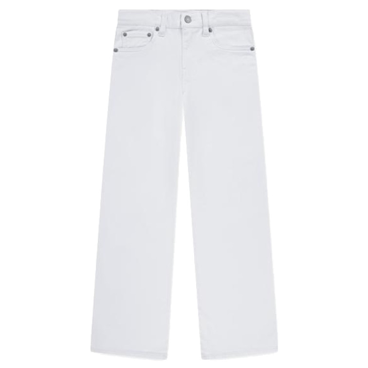 jeans fille  levi's lvg wide leg jeans