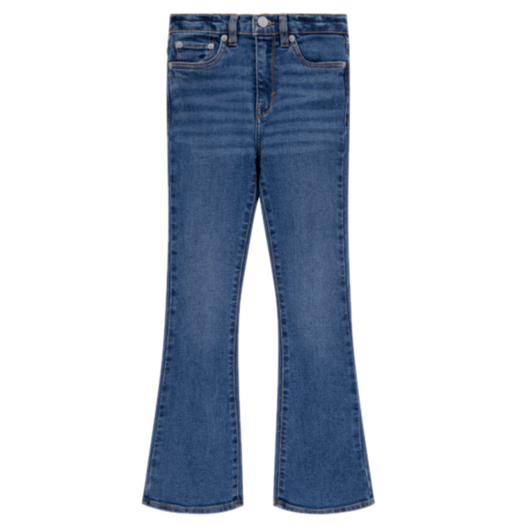 jeans fille  levi's junior lvg 726 high rise flare jean