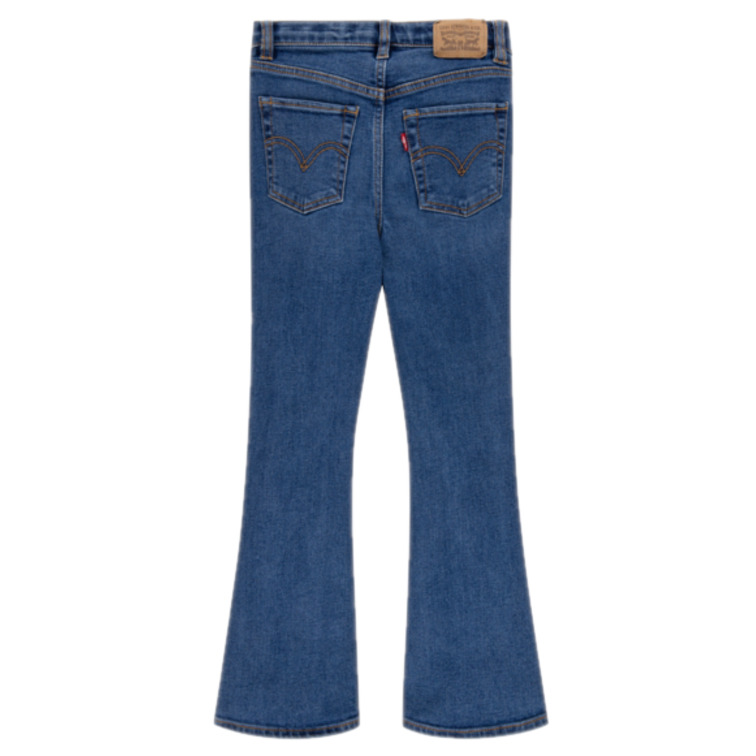 jeans fille  levi's junior lvg 726 high rise flare jean