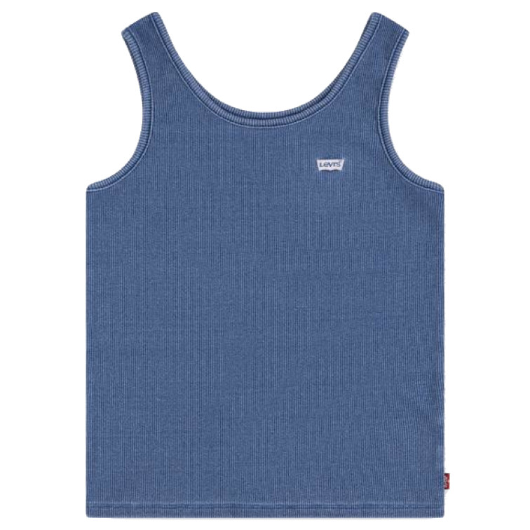 t-shirt fille  levi's lvg meet and greet indigo tank