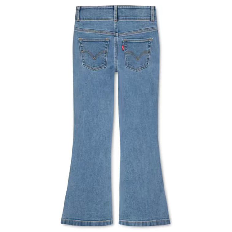 jeans fille  levi's lvg 726 flare w/ yoke detail
