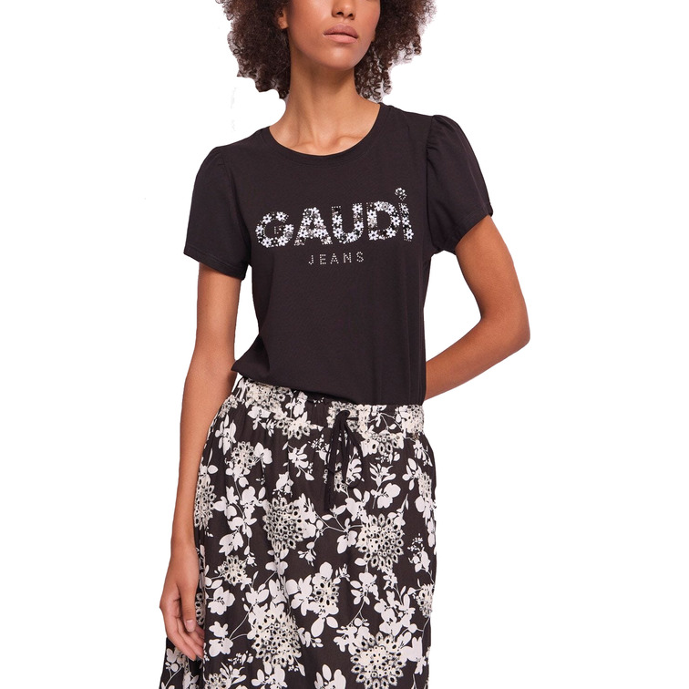 pantalon femme  gaudi t-shirt m/c