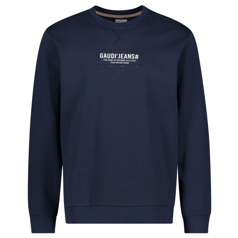 sweat-shirt homme  gaudi maglia di felpa girocollo m/lu