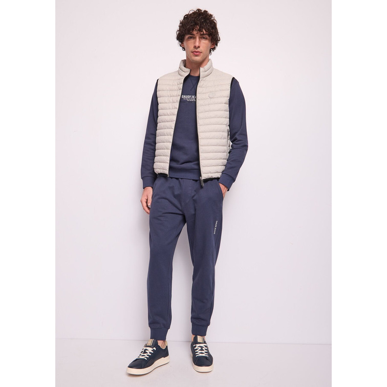 sweat-shirt homme  gaudi maglia di felpa girocollo m/lu
