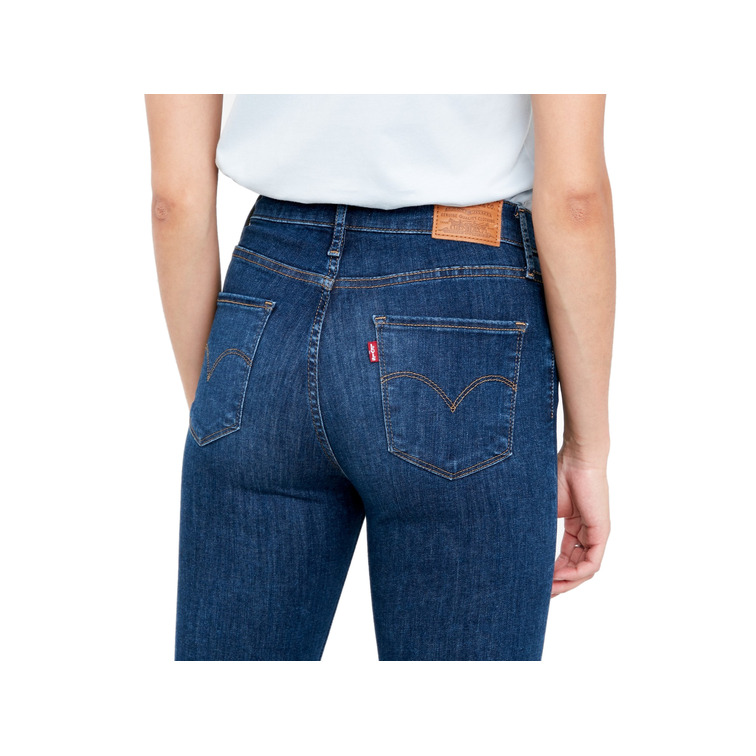 jeans femme  levis 74% ctn/15% lycl/6% poly/5% elas 720 hirise super skinny echo s