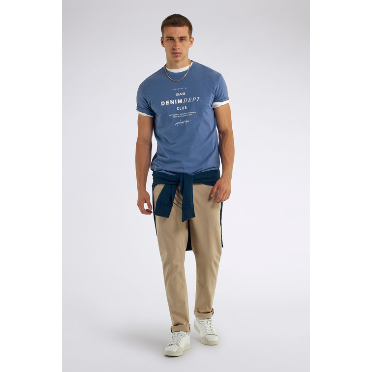 t-shirt homme  gas dharis denim dept""