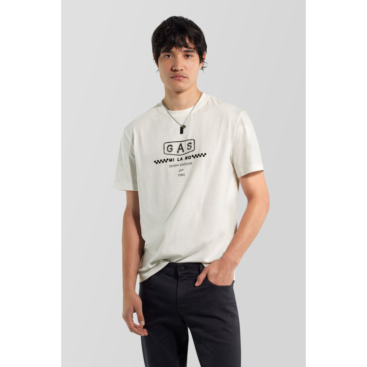 t-shirt homme  gas dharis m/cdivision""