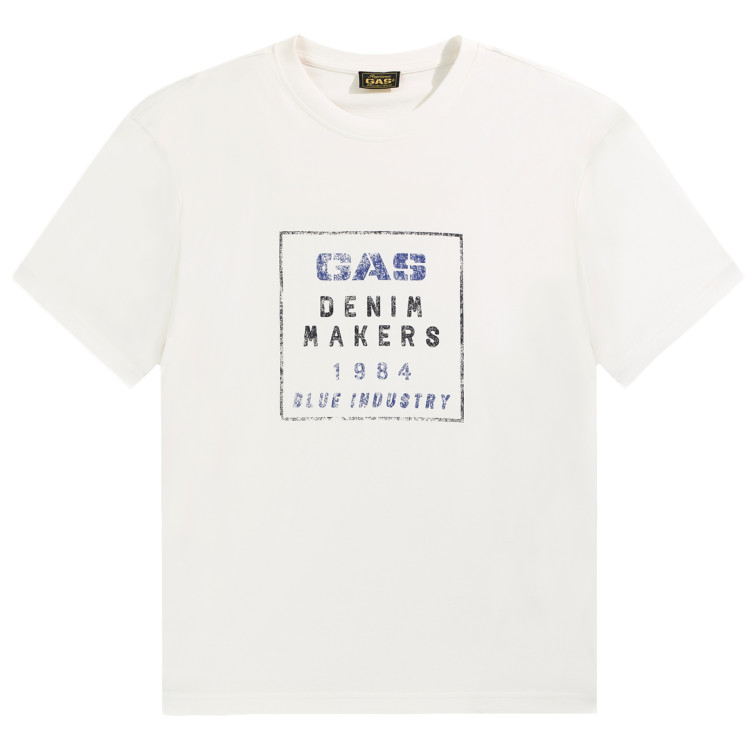 t-shirt homme  gas dharis m/cblue""