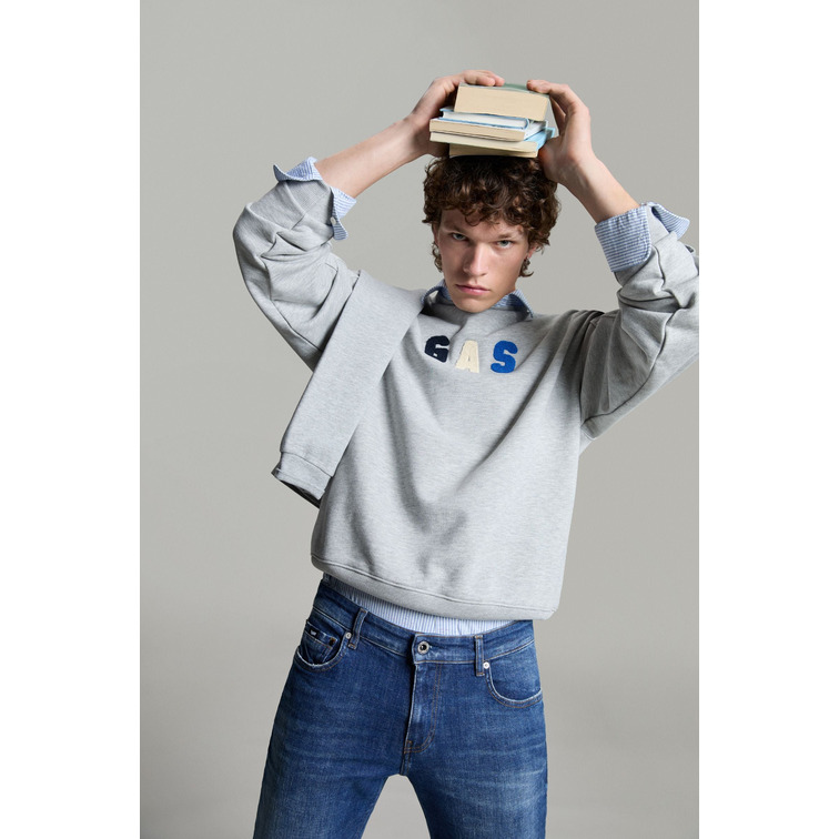 sweat-shirt homme  gas wollye  cut